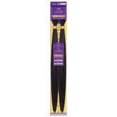 OUTRE PURPLE PACK BRAZILIAN BUNDLE 100% HUMAN HAIR BLEND BRAID - PRE STRETCHED STRAIGHT BULK
